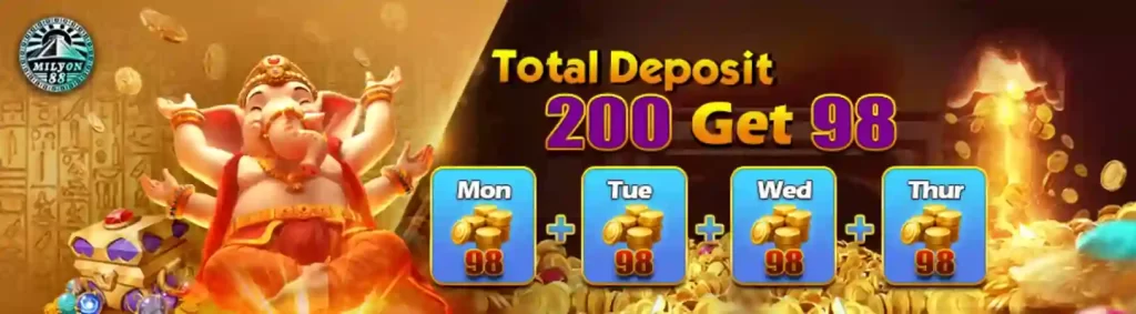 milyon88 deposit bonus
